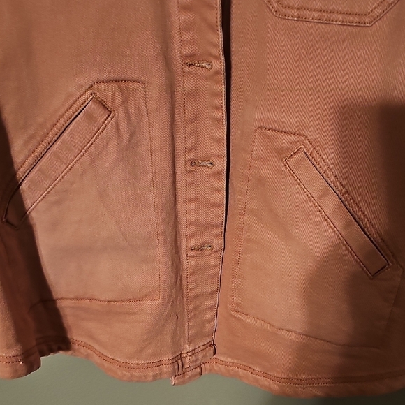 Terra & Sky Women's Terracotta Utility Jacket - Picture 3 of 6